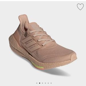 ADIDAS ultraboost 21 Ash Pearl/ Hazy Rose size 7